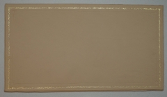 Leder Schreibunterlage beige 65 x35cm